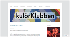 Desktop Screenshot of kulorklubben.com